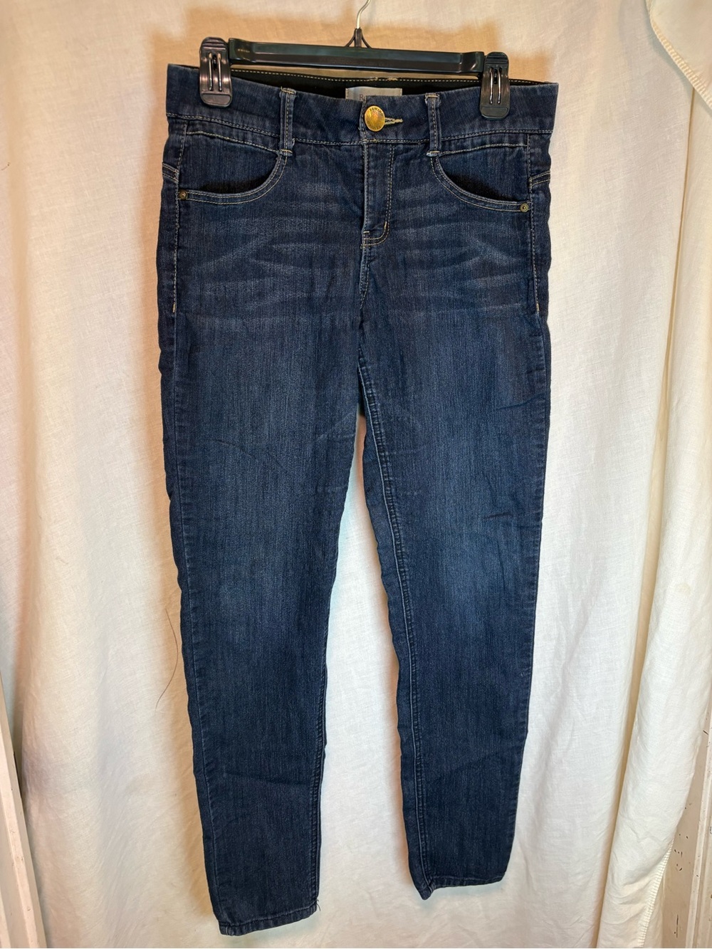 Rewind Skinny Jeans Dark Wash Juniors 7/28W